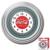 30s Style Chrome Coca-Cola Retro Wall Clock