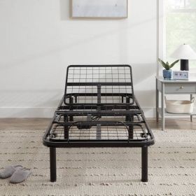 Twin XL Steel Adjustable Bed Base Remote
