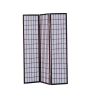 3-Panel Asian Style Room Divider Privacy Screen, Cherry