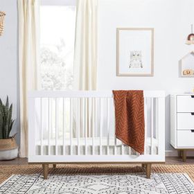 Solid Wood Crib in White