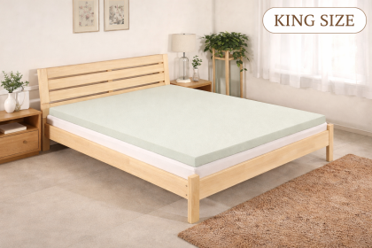 King 3-Inch Soft Foam Mattress Topper Pad