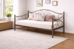 Bronze Pewter Full Metal Daybed Frame
