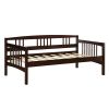 Twin Wood Daybed Frame in Espresso Finish