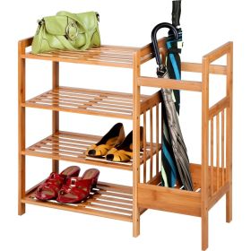2-Shelf Entryway Shoe Rack