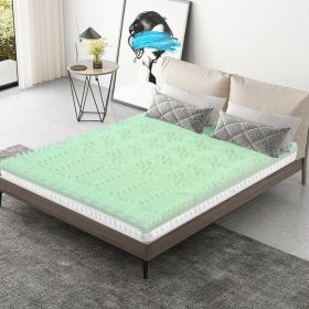 King 3-Inch Cooling 5-Zone Air Foam Mattress Topper
