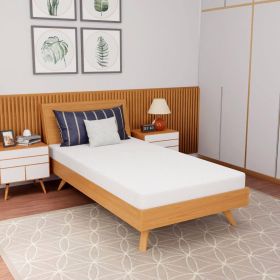 Twin 5" Charcoal Memory Foam Mattress Medium Firm