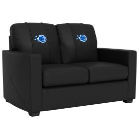 Silver Loveseat with Orlando Magic Primary Logo