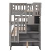 Twin Over Twin Stairway Bunk Bed Storage